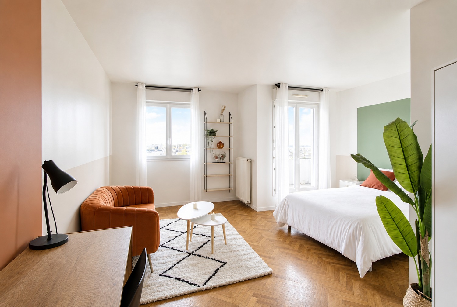 Superb 21 m² bedroom with big balcony – SDN21