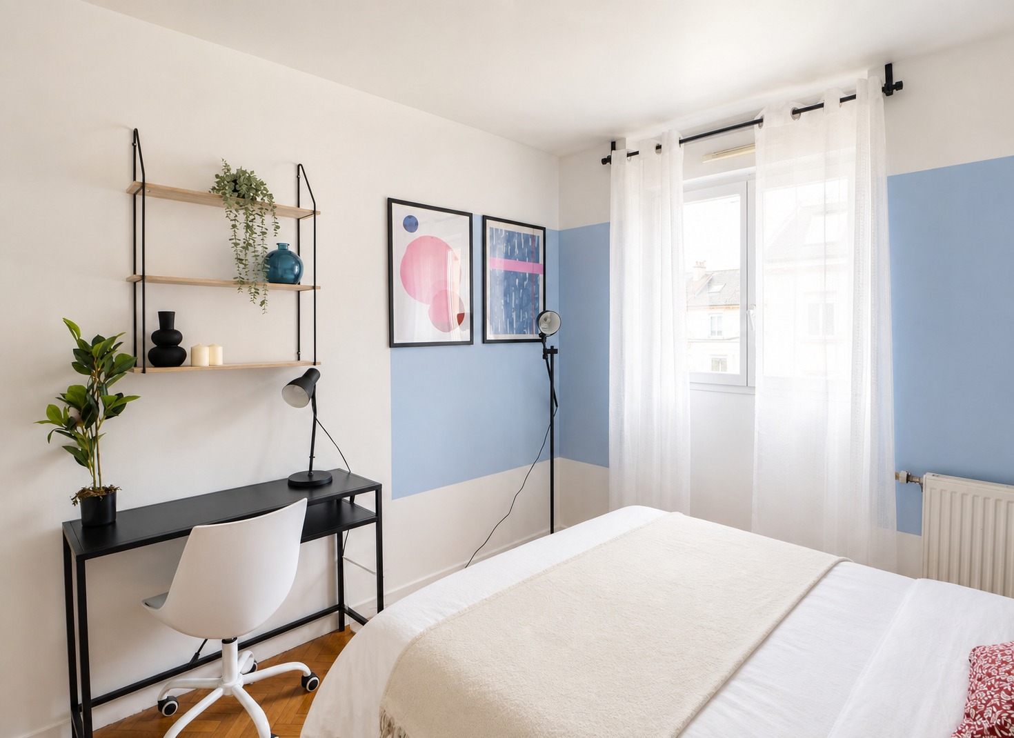 Cozy 10 m² bedroom to rent in Saint-Denis – SDN22
