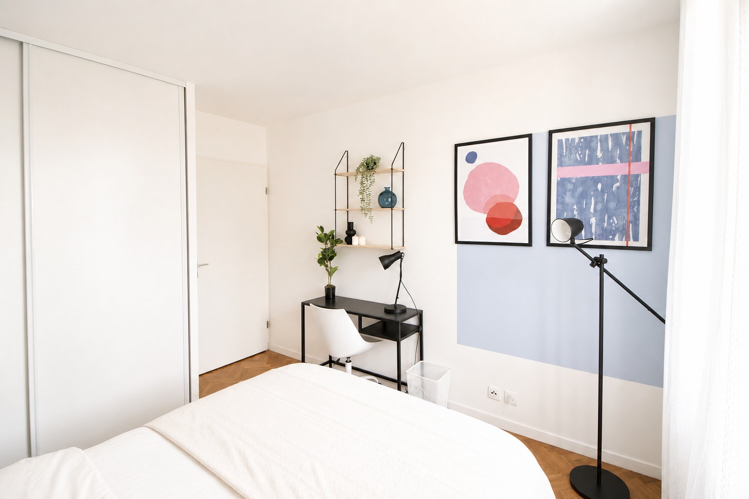 Cozy 10 m² bedroom to rent in Saint-Denis – SDN22