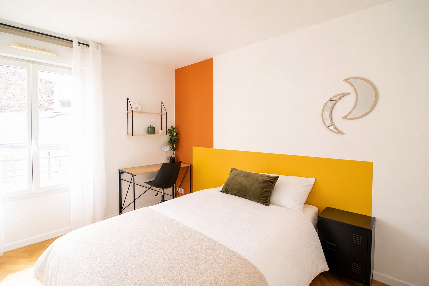 Nice 12 m² bedroom to rent in Saint-Denis – SDN07
