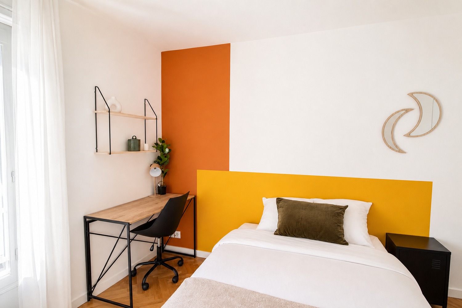 Nice 12 m² bedroom to rent in Saint-Denis – SDN07