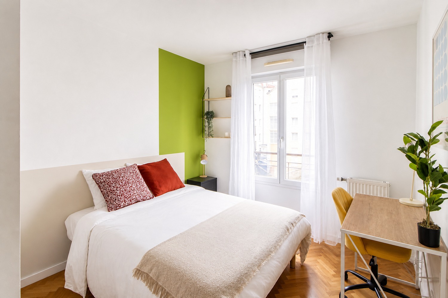 Adorable 10 m² bedroom to rent in Saint-Denis – SDN08