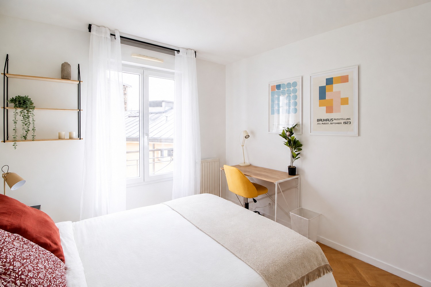 Adorable 10 m² bedroom to rent in Saint-Denis – SDN08