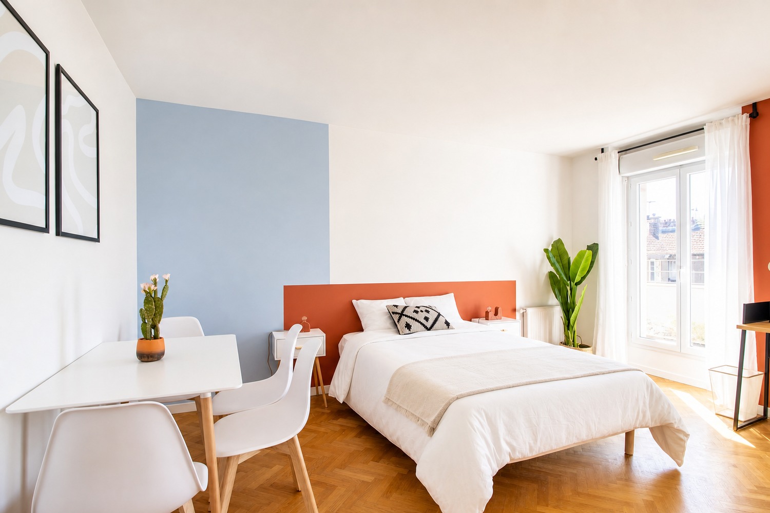 Chambre nature de 13 m² à louer à Saint-Denis - SDN12
