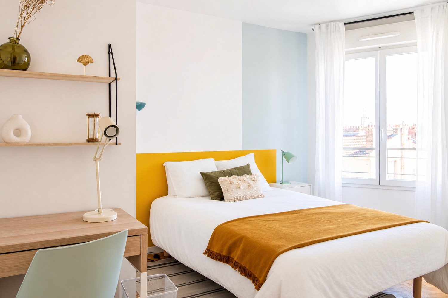 Cozy 10 m² bedroom to rent in Saint Denis – SDN14