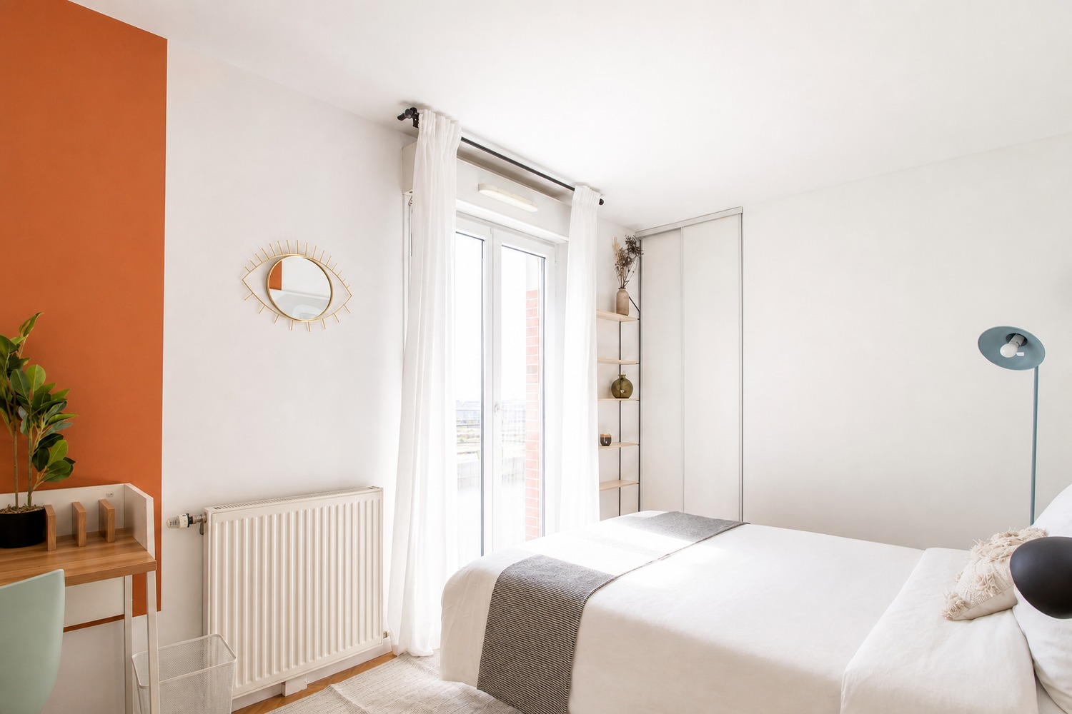 Pleasant 10m² bedroom to rent in Saint-Denis – SDN16