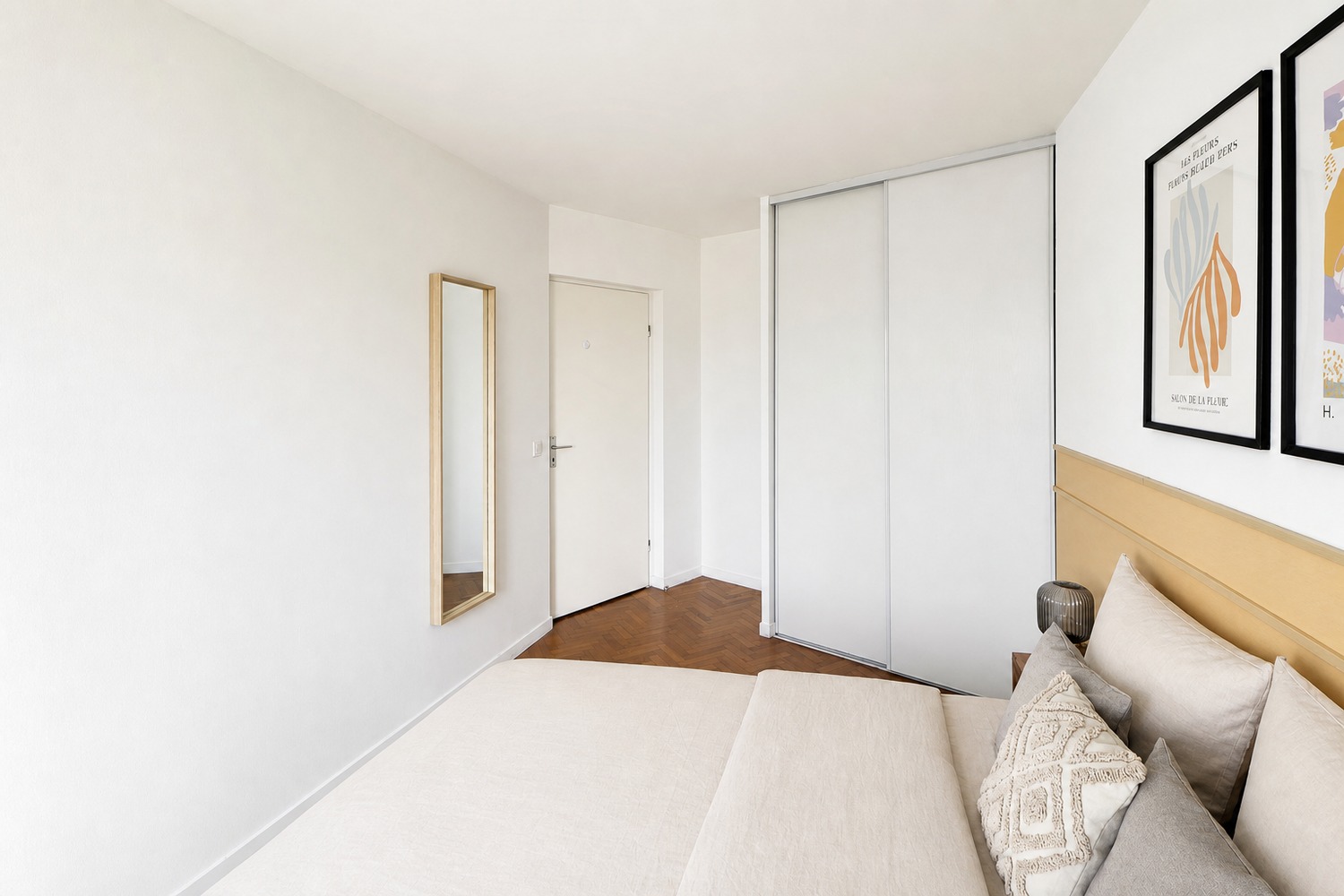 Cosy 13 m² bedroom with balcony for rent in coliving near Paris – SDN51
