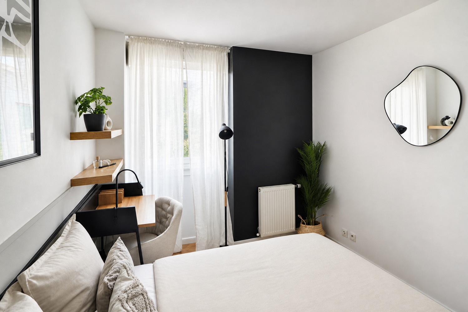 Elegant 11 m² bedroom for rent in a nice apartment in coliving in Saint-Denis – SDN53