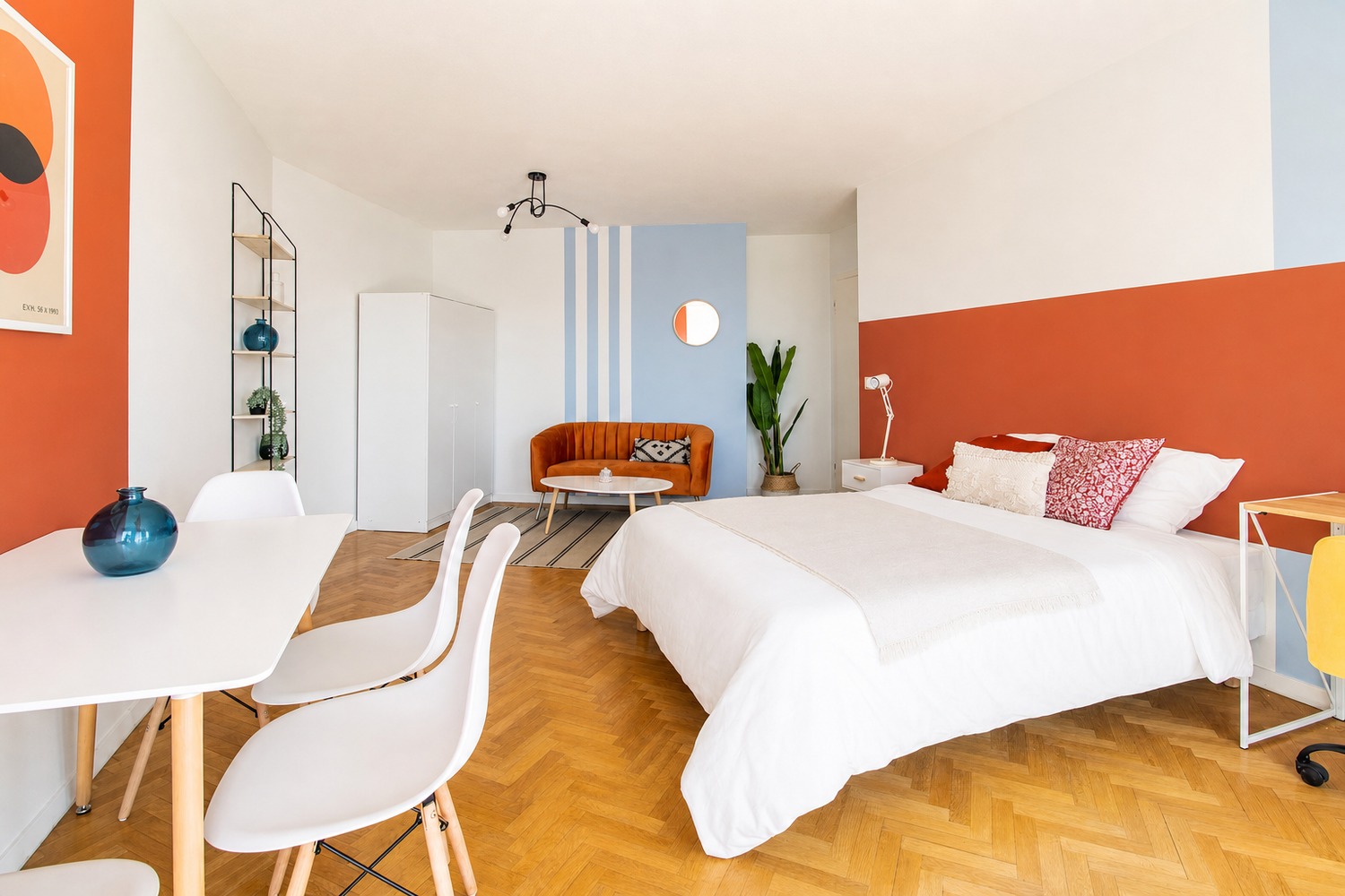 Majestic 25 m² bedroom to rent in Saint-Denis – SDN18
