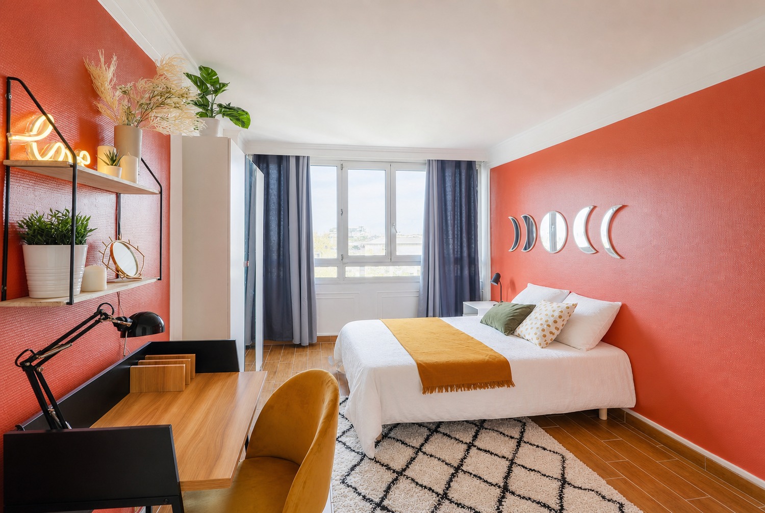 Spacious 16m² bedroom for rent in coliving in Paris – PA63