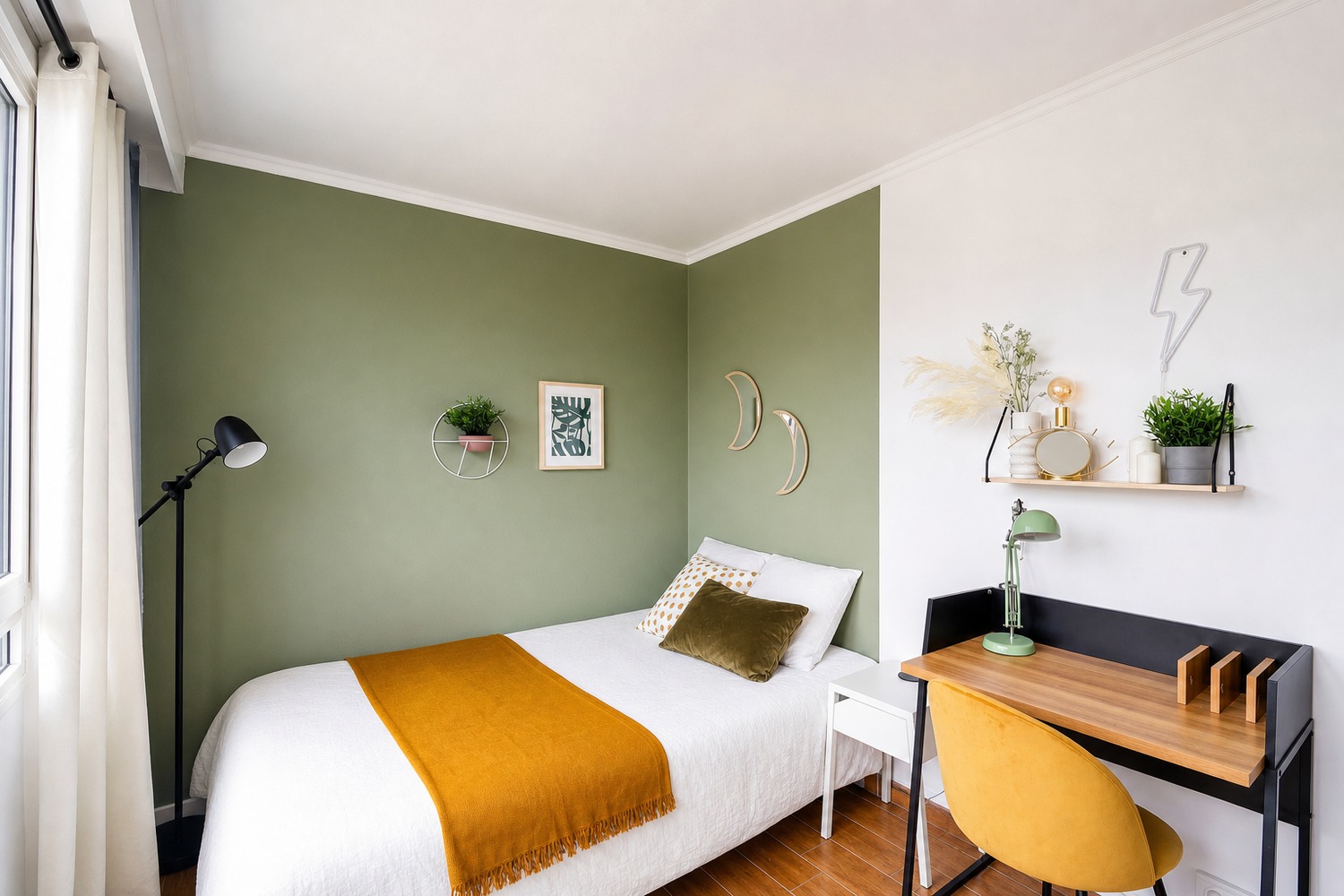 Comfortable 9.50 m² bedroom in coliving for rent in Paris – PA64