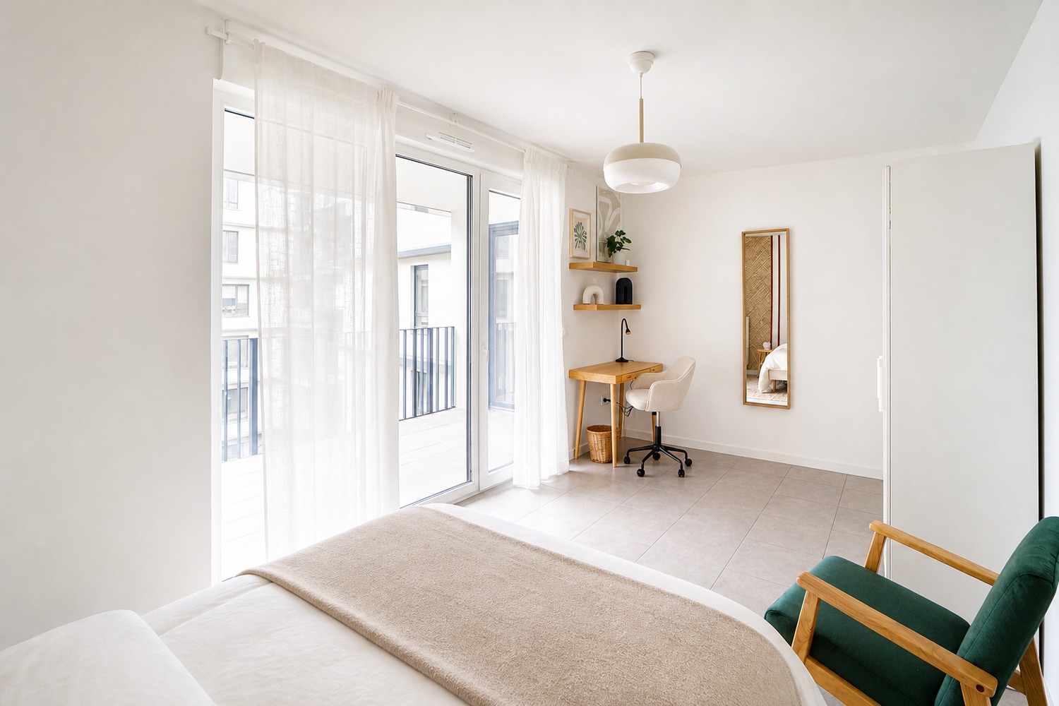 Rent this lovely 16 m² bedroom in an apartment in coliving in Schiltigheim – ST80