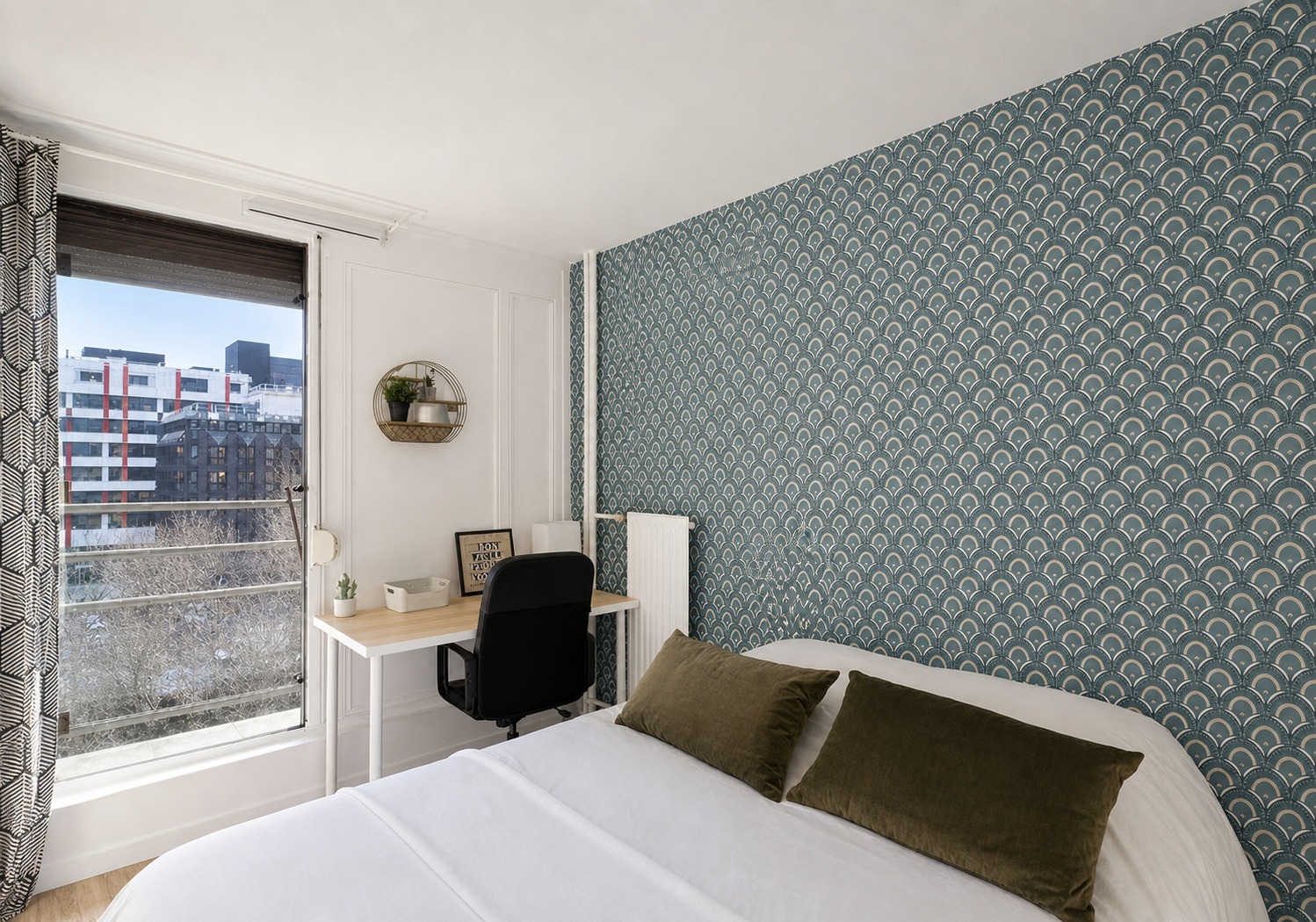 Nice calm and bright room – 13m² – NTR10