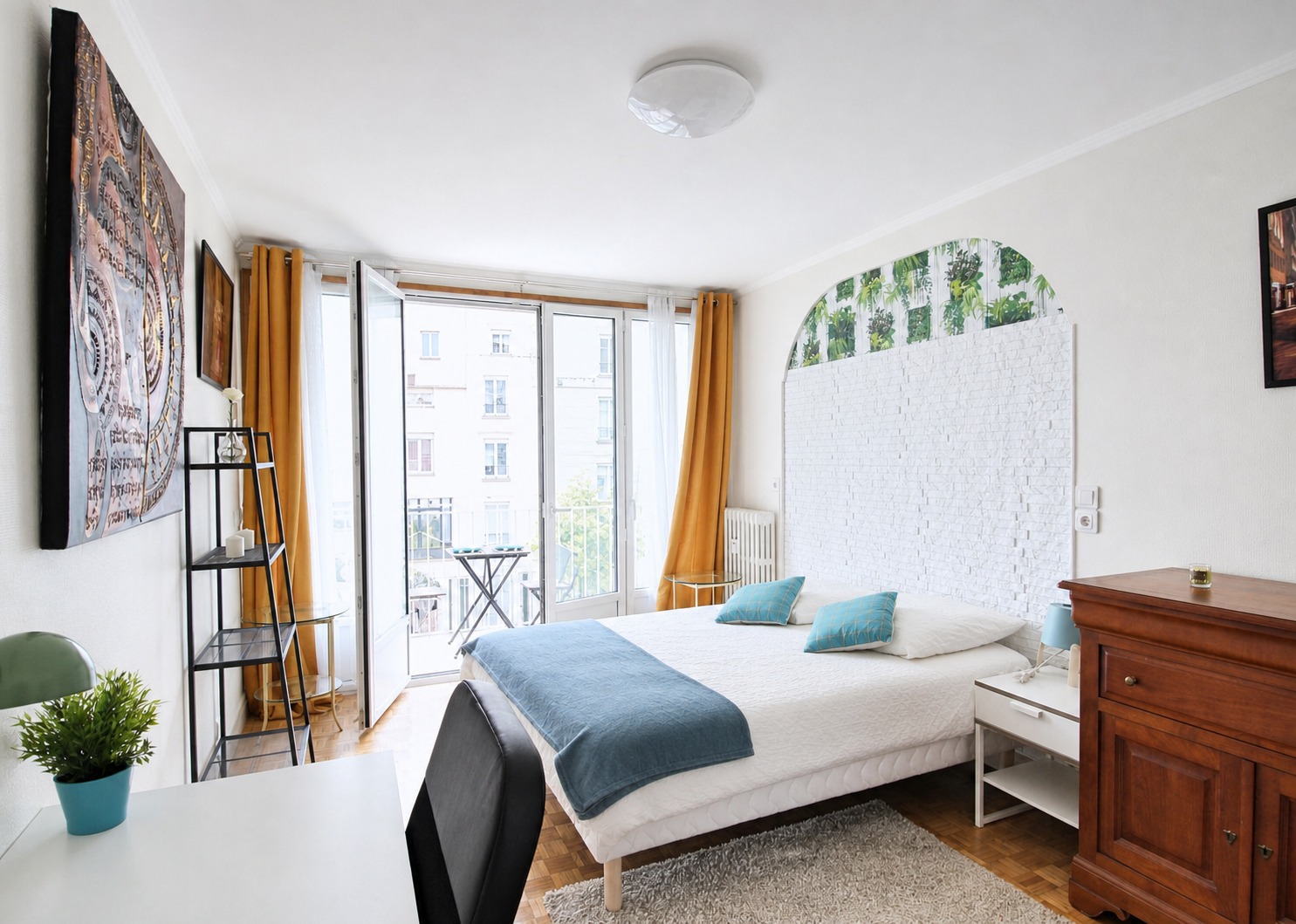 Belle chambre lumineuse - 14m² - PA16