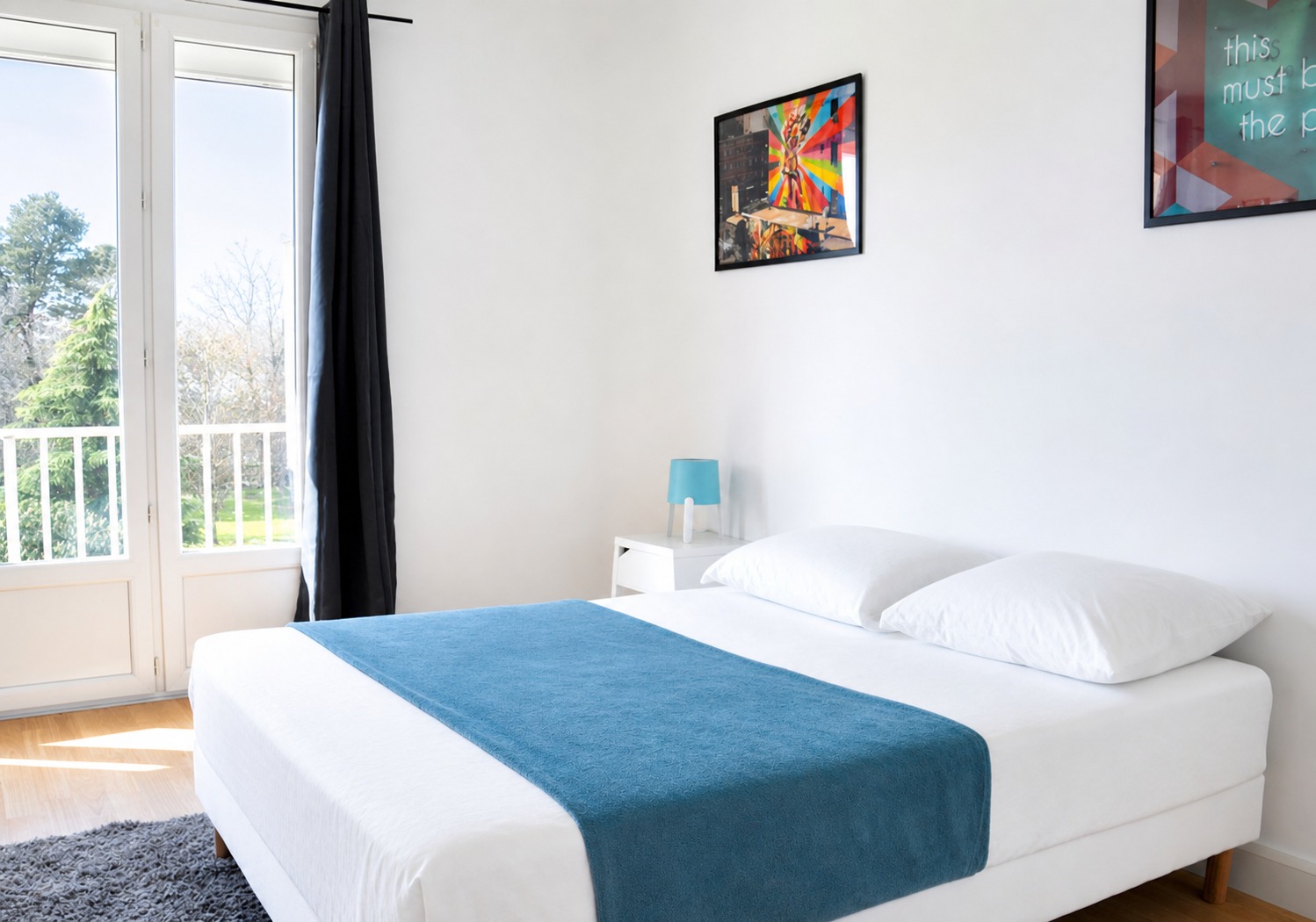 Spacious room with balcony – 15m² – NT2