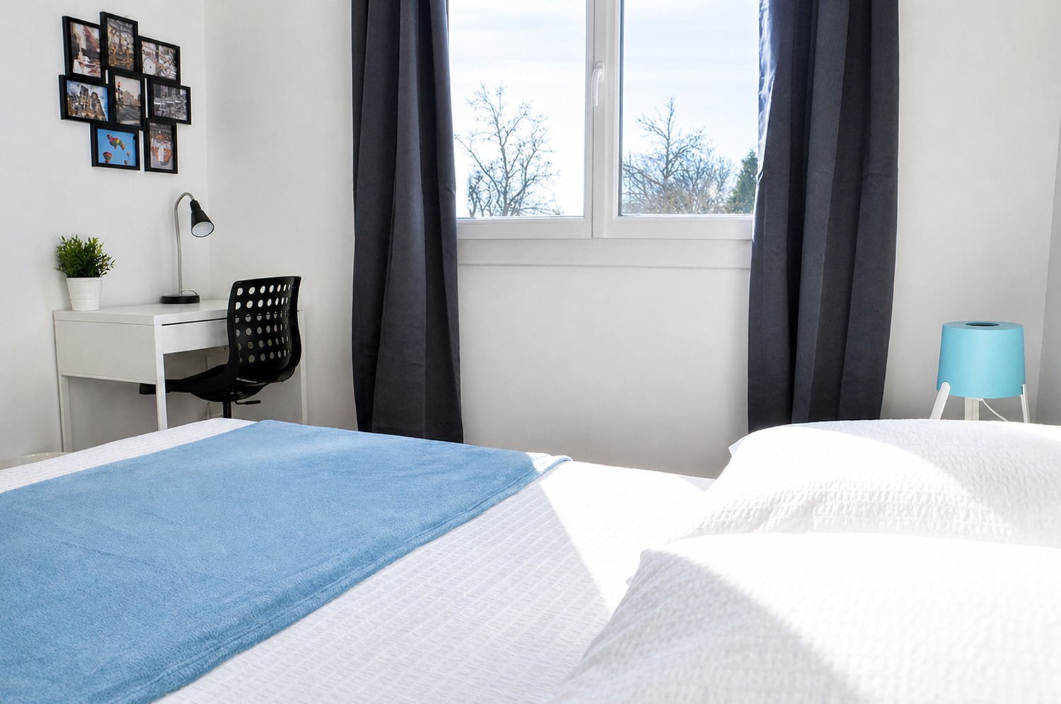 Nice quiet and bright bedroom – 13m² – NT3