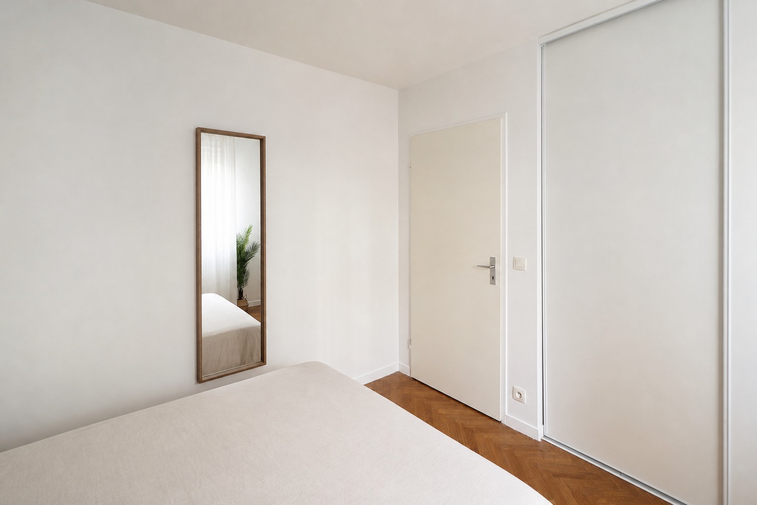 Minimalist 10 m² bedroom for rent in coliving in Saint-Denis – SDN46
