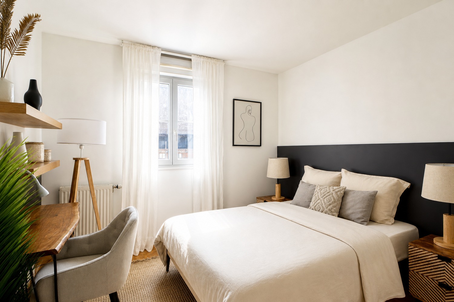 Cozy 12 m² bedroom for rent near Paris – SDN42