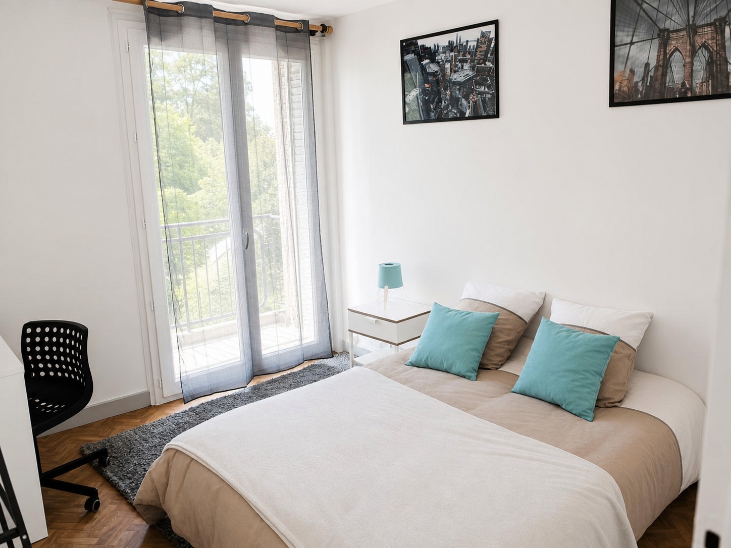 Warm and bright room – 13m² – TO5