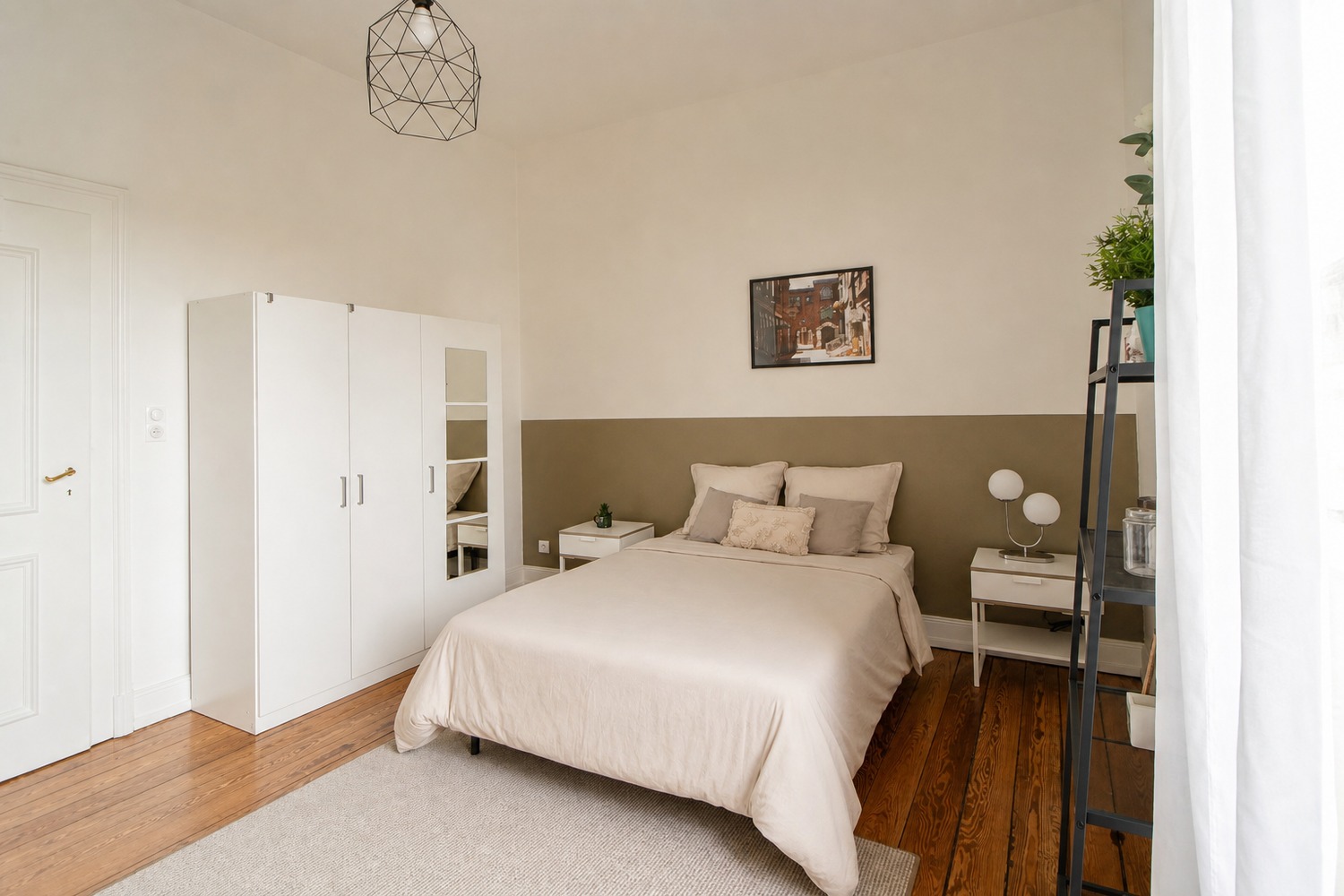 Grande chambre lumineuse - 22m² - ST45