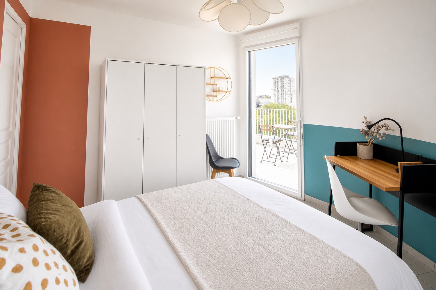 Industrial style 10 m² room to rent in Villeurbanne – LYO26