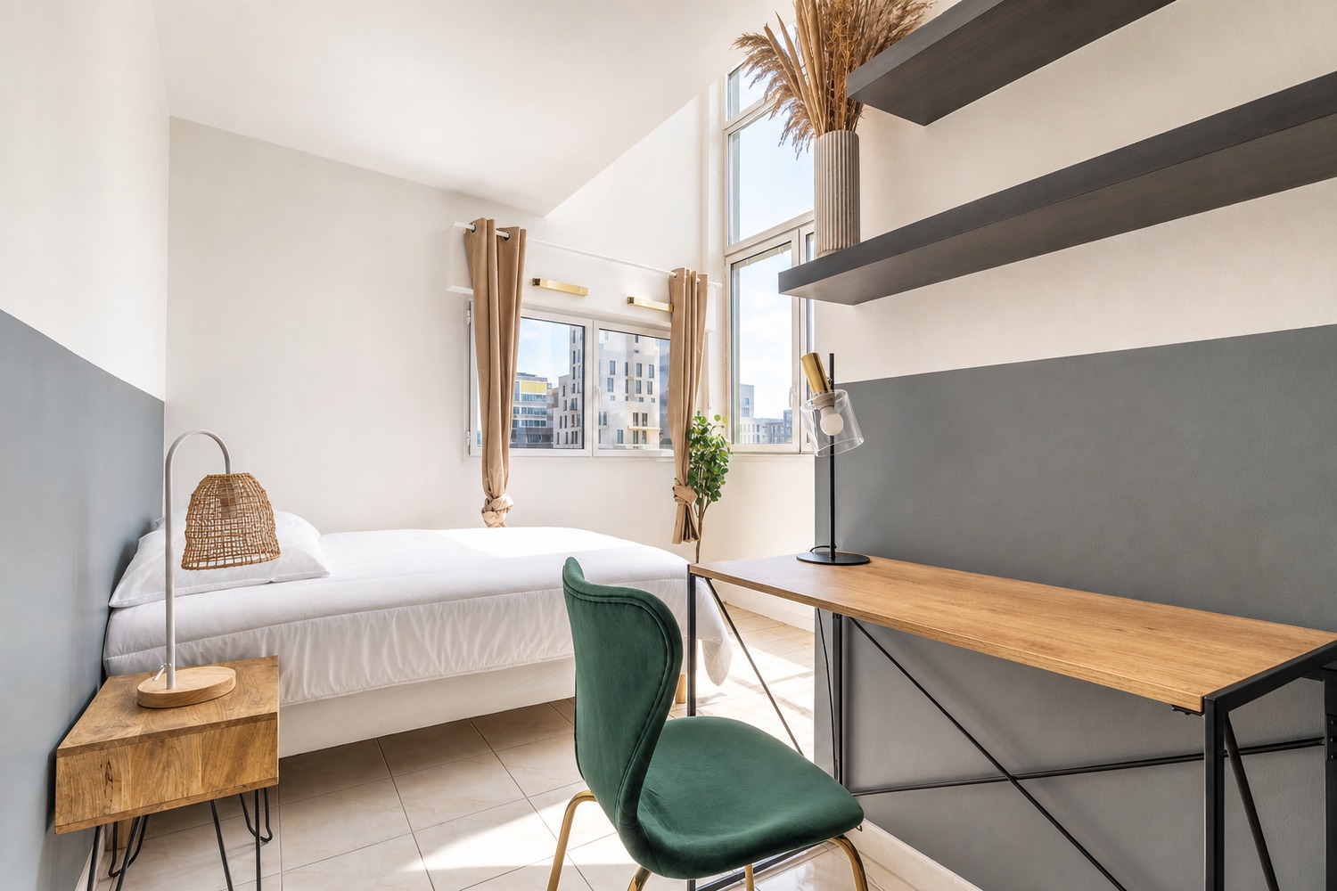 Move into this large 15 m² room in a coliving space for rent in Nantes – NT16