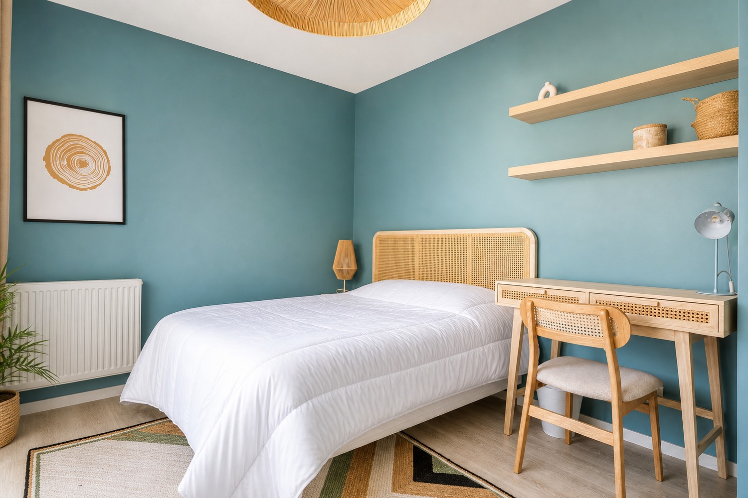 Emménage dans cette chambre minimaliste de 12 m² à louer en coliving sur l'île de Nantes - NT15