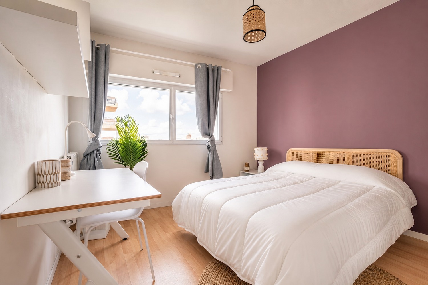 Move into this elegant 11 m² room for rent in a co-living space on the Île de Nantes – NT12