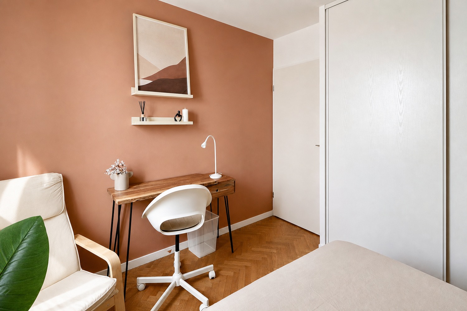 Warm-style 11 m² bedroom for rent in coliving near Paris – SDN50