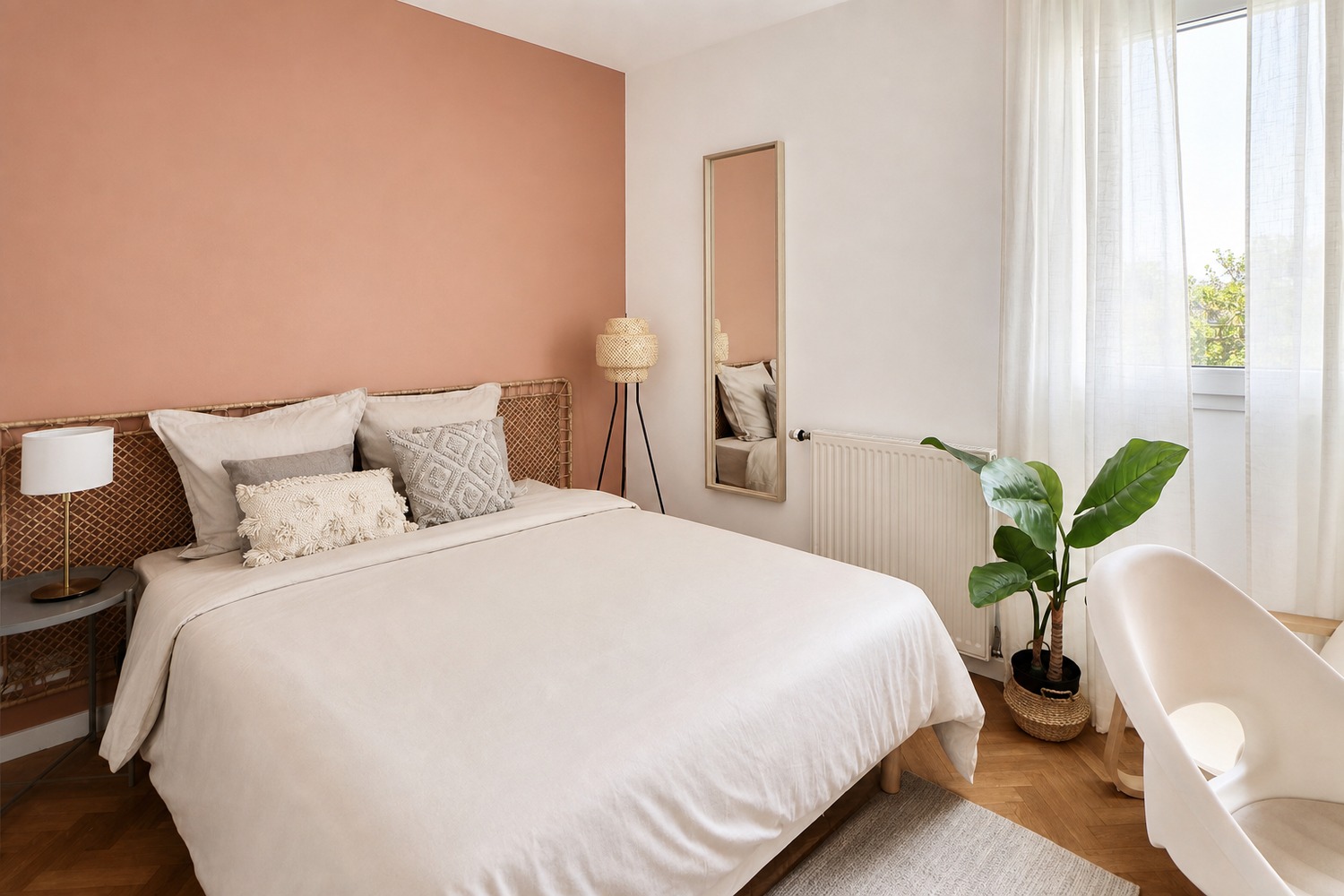 Warm-style 11 m² bedroom for rent in coliving near Paris – SDN50