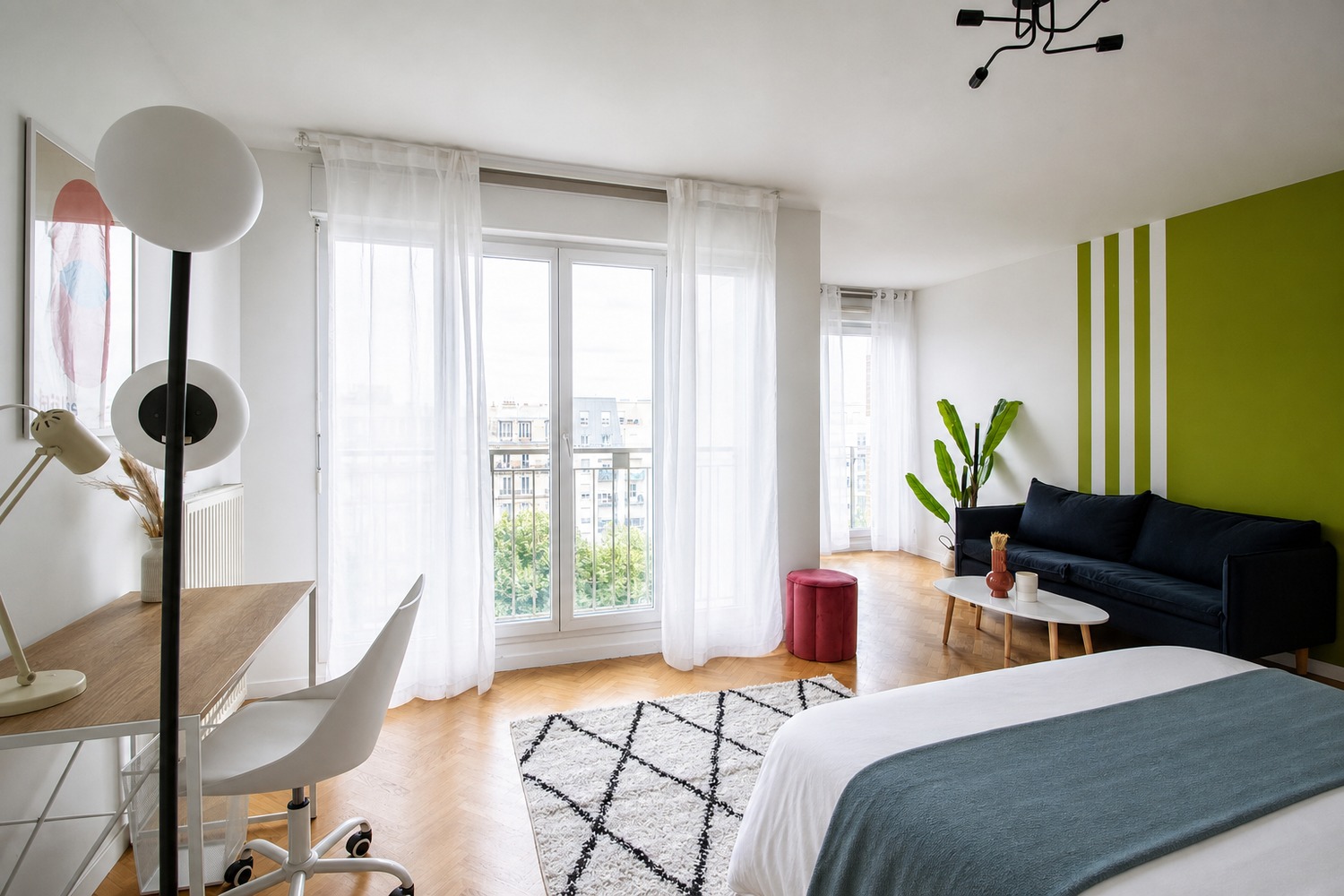 Large 24 m² bedroom for rent in Saint-Denis – SDN32