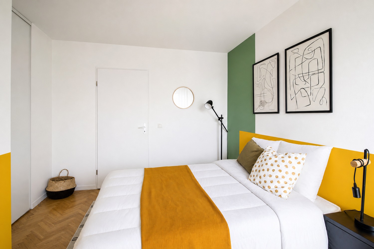 Elegant 12 m² bedroom for rent in Saint-Denis – SDN34
