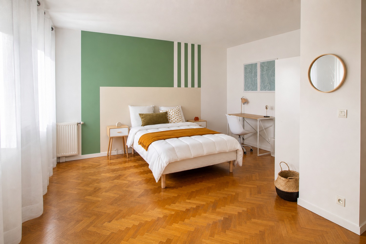 Authentic 23 m² bedroom for rent in Saint-Denis – SDN36