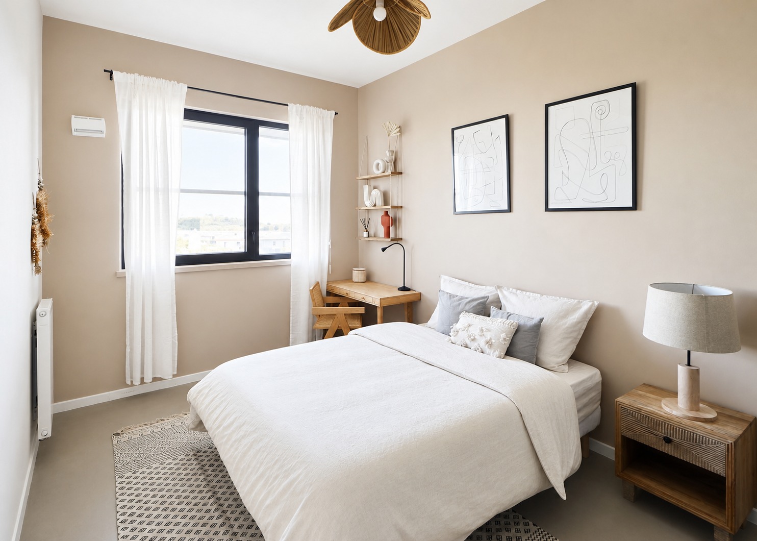 Rent this natural-style 13 m² bedroom in coliving at Rosa Parks – PA79