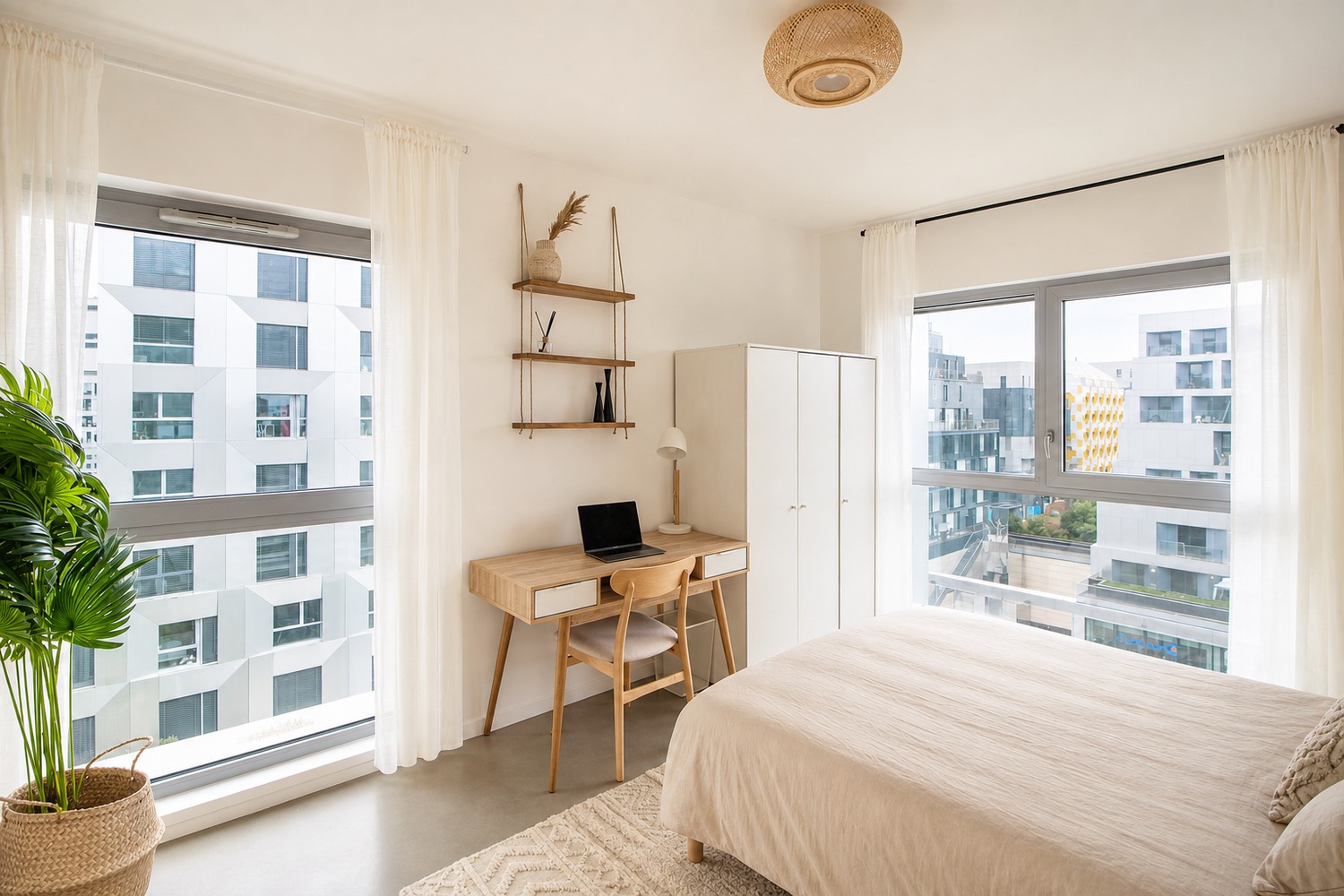 Rent this sleek 14 m² bedroom in coliving at Rosa Parks – PA85