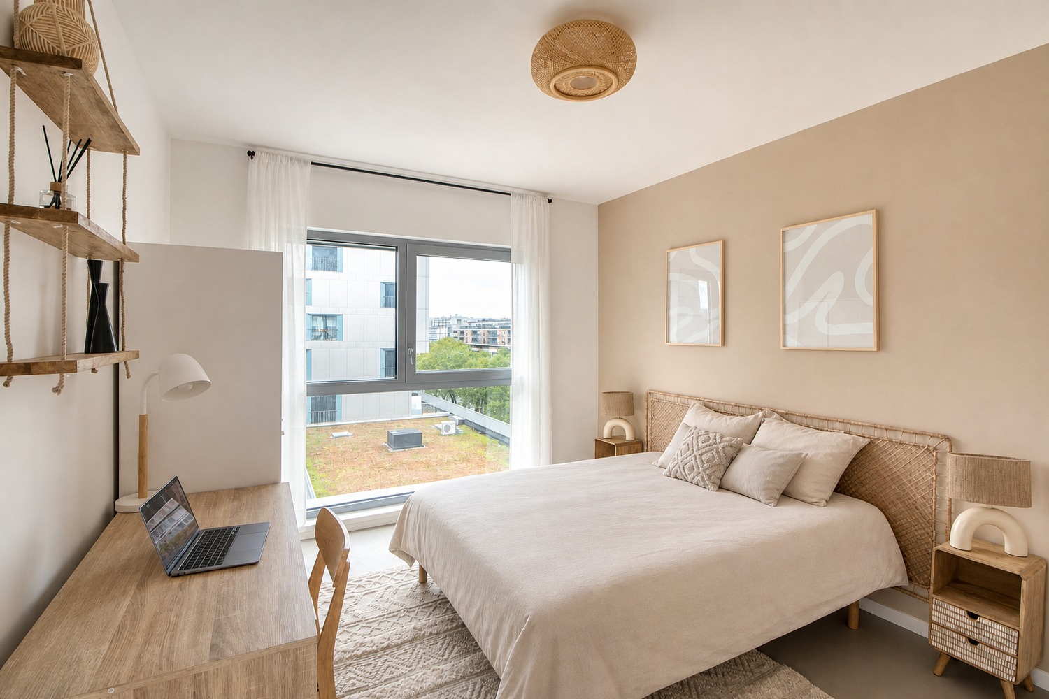 Rent this sleek 14 m² bedroom in coliving at Rosa Parks – PA85