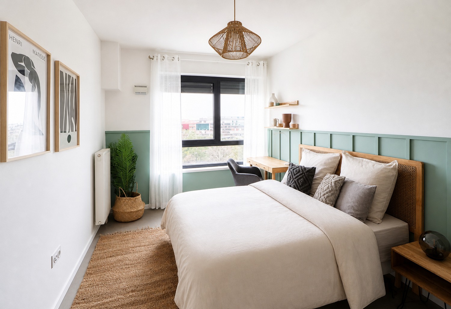 Loue cette chambre de 15 m² à l'ambiance feutrée en coliving à Rosa Parks - PA70