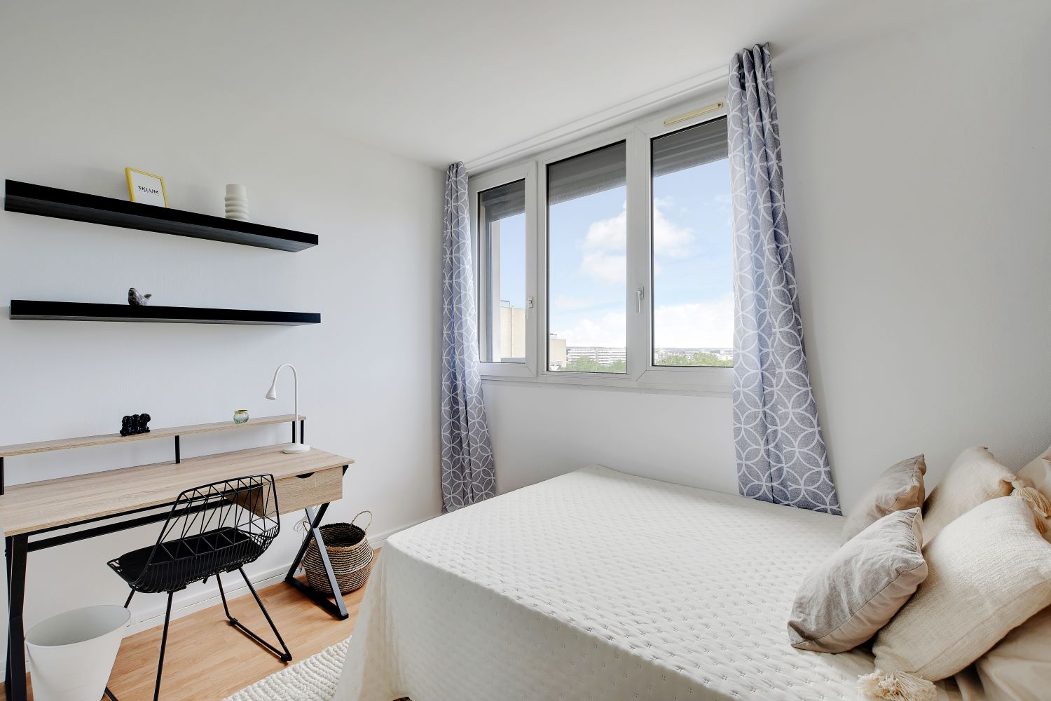 Chic 10 m² room in coliving near Paris – KRB18