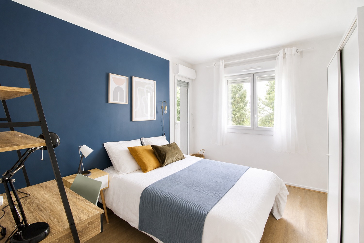 Nice bedroom fully furnished 11m² -G007
