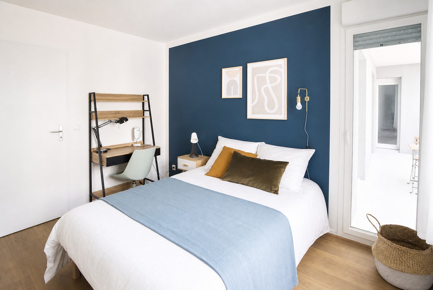 Nice bedroom fully furnished 11m² -G007