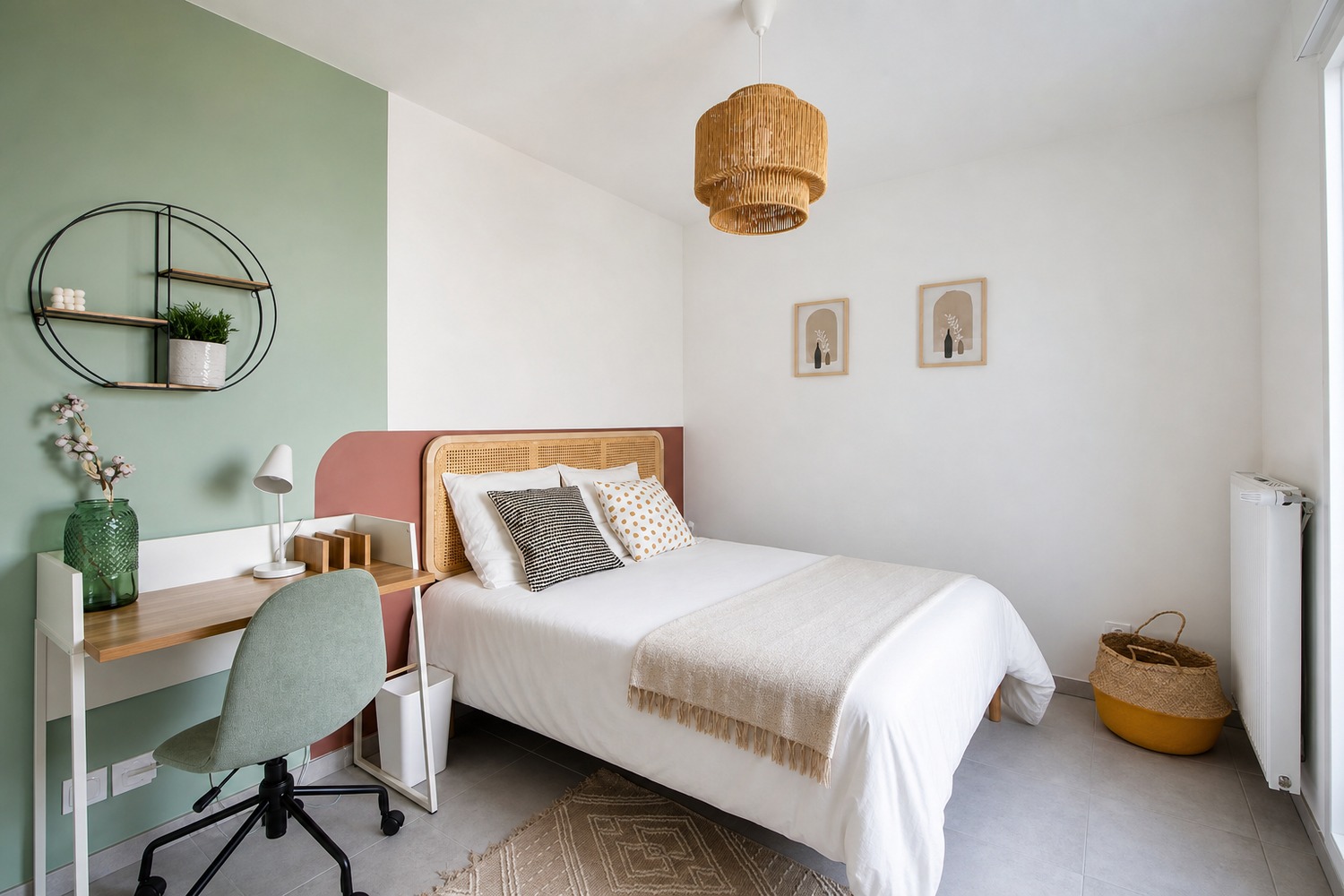 Warm bedroom of 12 m² to rent in Villeurbanne – LYO33