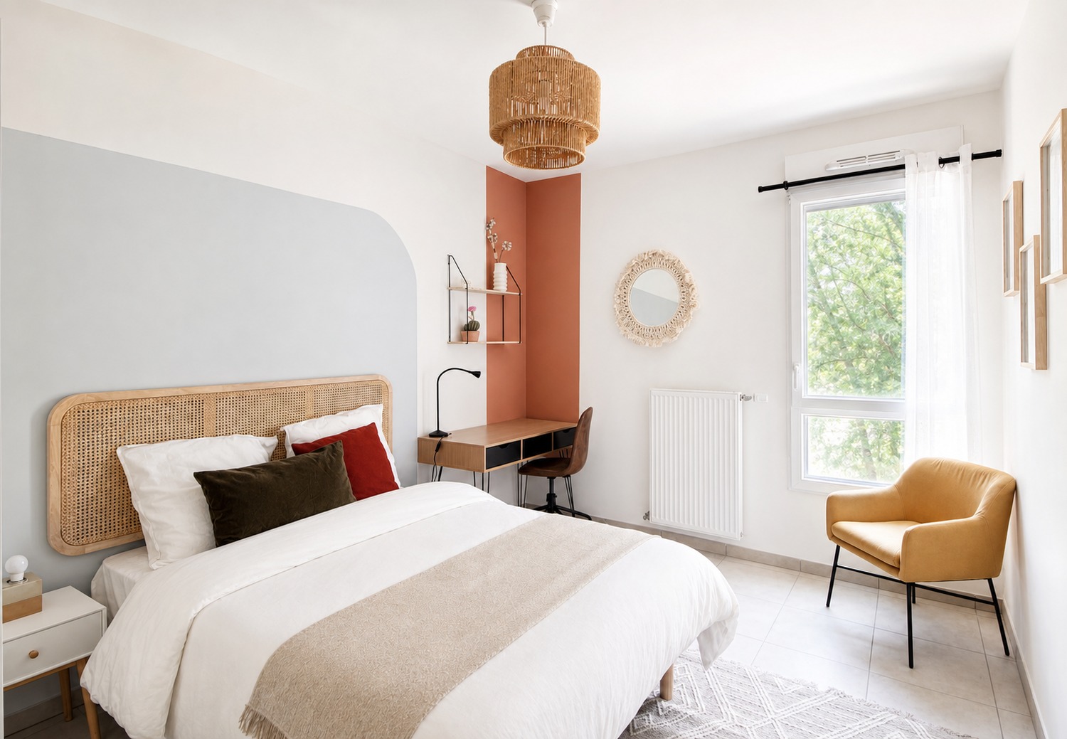 Beautiful 13 m² bedroom to rent fully equipped near Lyon – LYO35