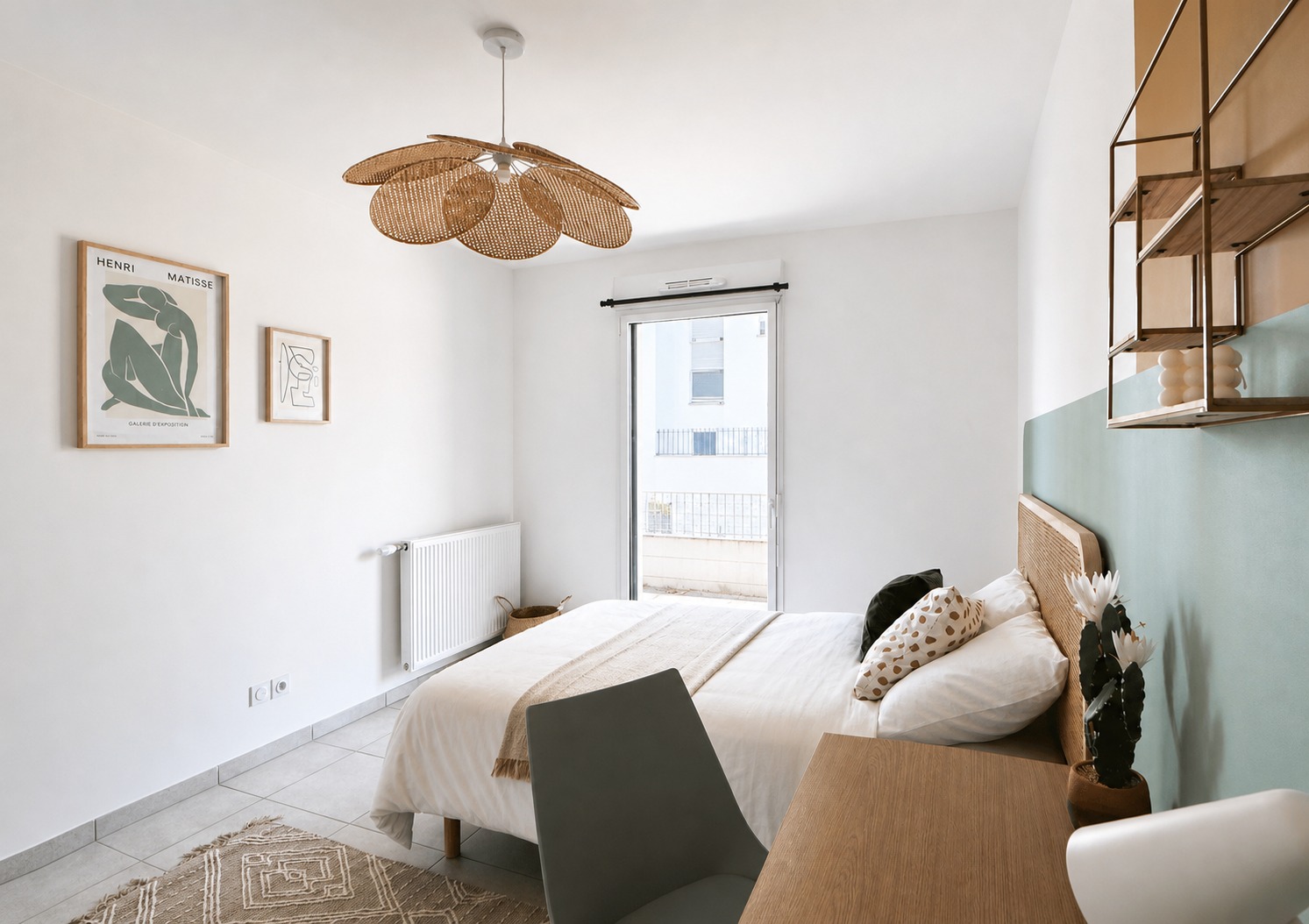 Large 23 m² bedroom for rent near Lyon – LYO44