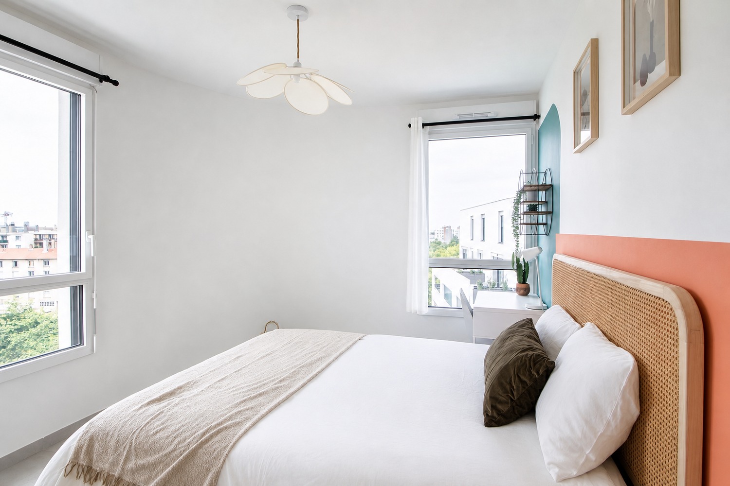 11 m² colourful bedroom in Villeurbanne – LYO48