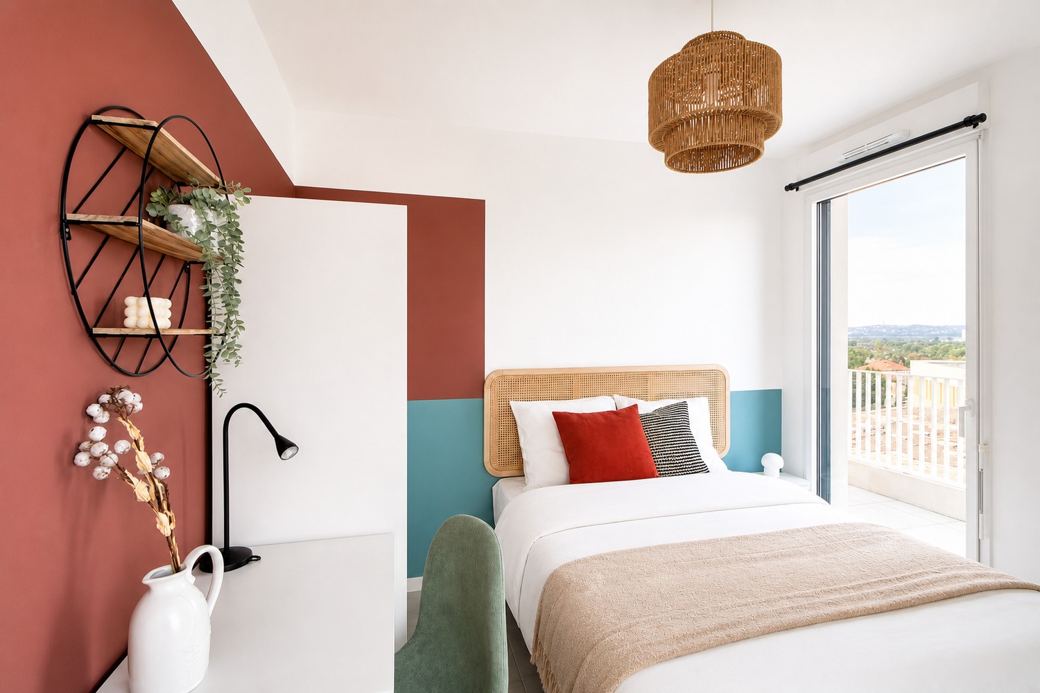 Beautiful 10 m² bedroom with terrace near Lyon – LYO50