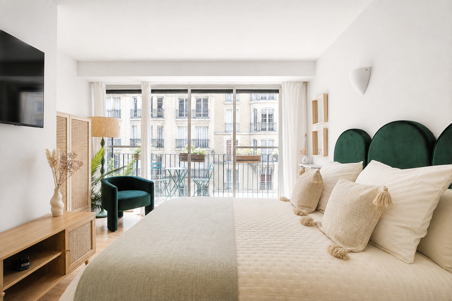 Bright 13 m² room for rent in Paris – PA110