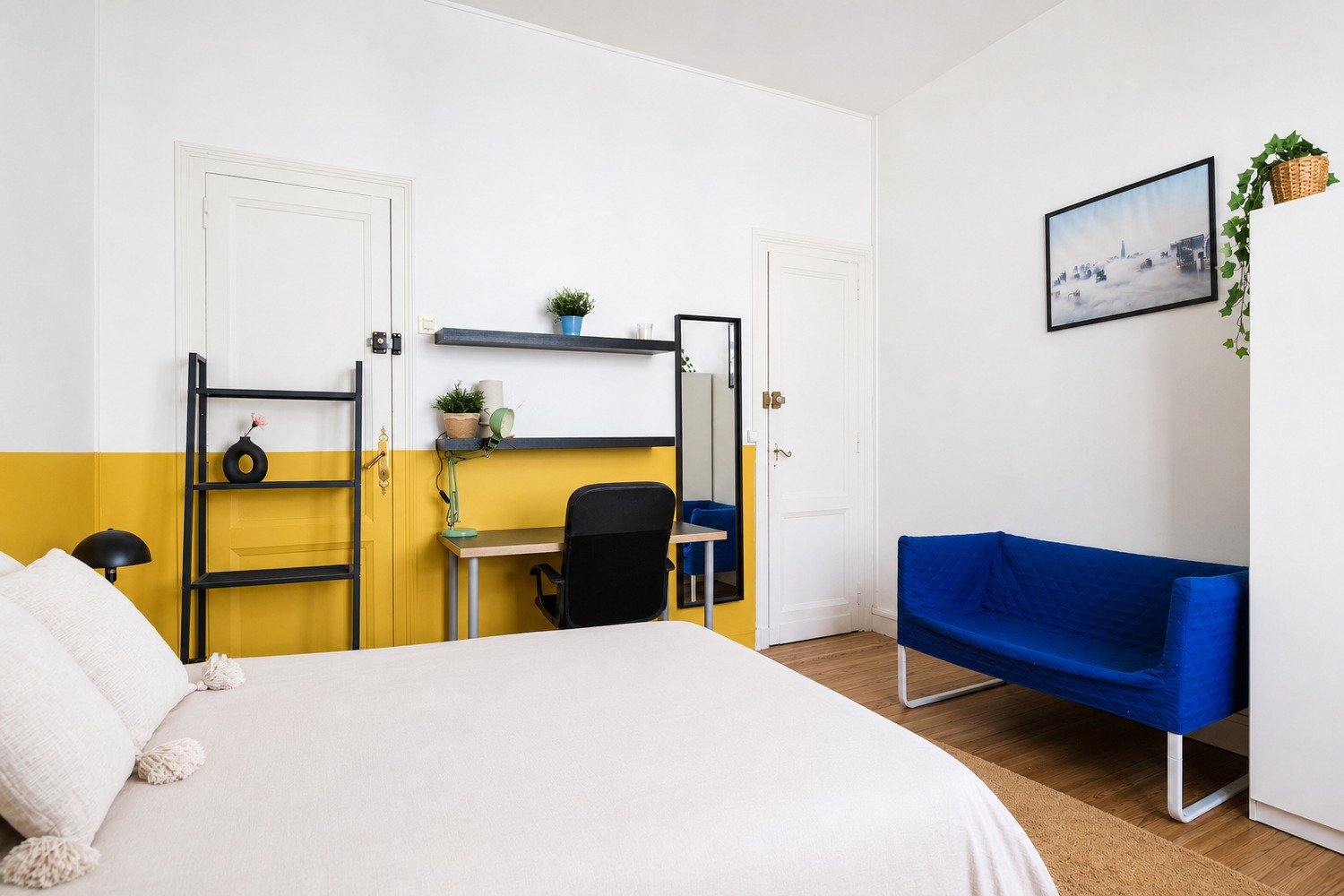 Spacious luminous bedroom – 16m² – BO9