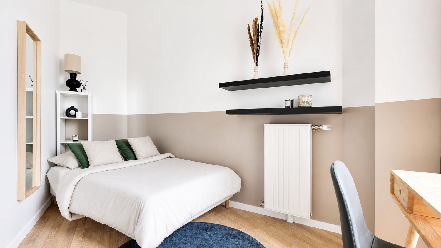 Chambre contemporaine de 11 m² en coliving à Rosa Parks - PA94