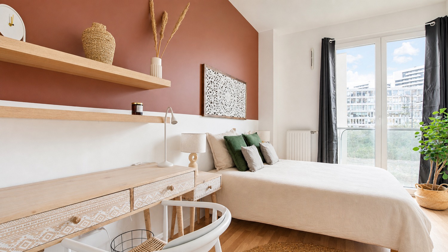 Rent this modern 12 m² room in coliving in Paris – PA95