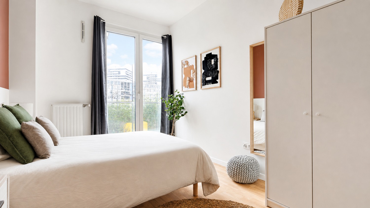 Rent this modern 12 m² room in coliving in Paris – PA95